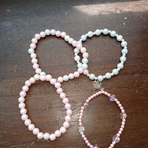 Spring bracelets.
